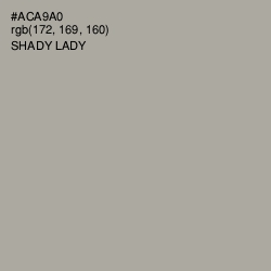 #ACA9A0 - Shady Lady Color Image